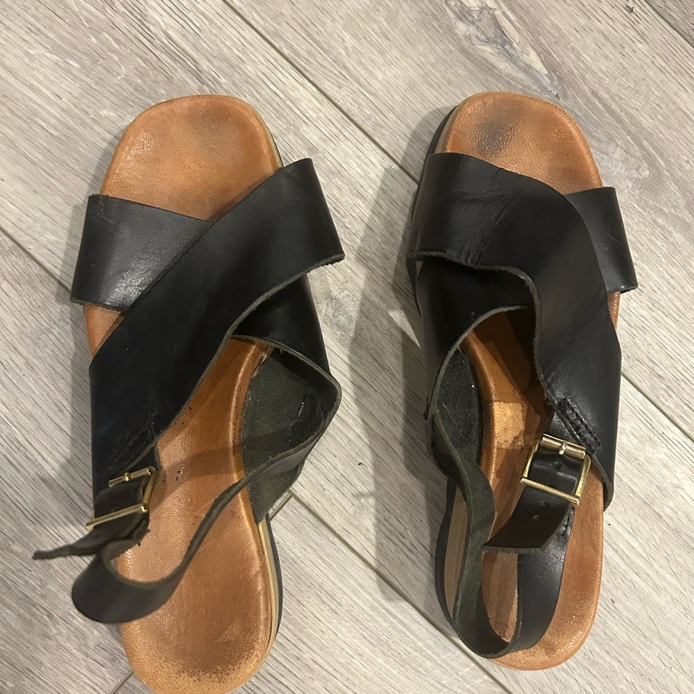 & Other Stories Black Women's Sandals Size EUR 38